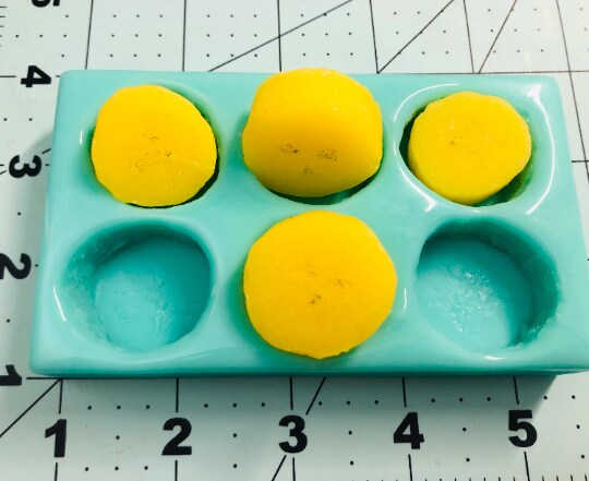 6pc Banana Silicone Mold. Realistic Banana Food Shape Mold, For Wax | Embed | Soap | Resin Castings