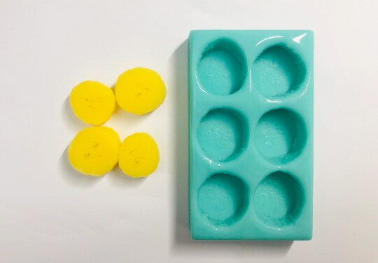 6pc Banana Silicone Mold. Realistic Banana Food Shape Mold, For Wax | Embed | Soap | Resin Castings