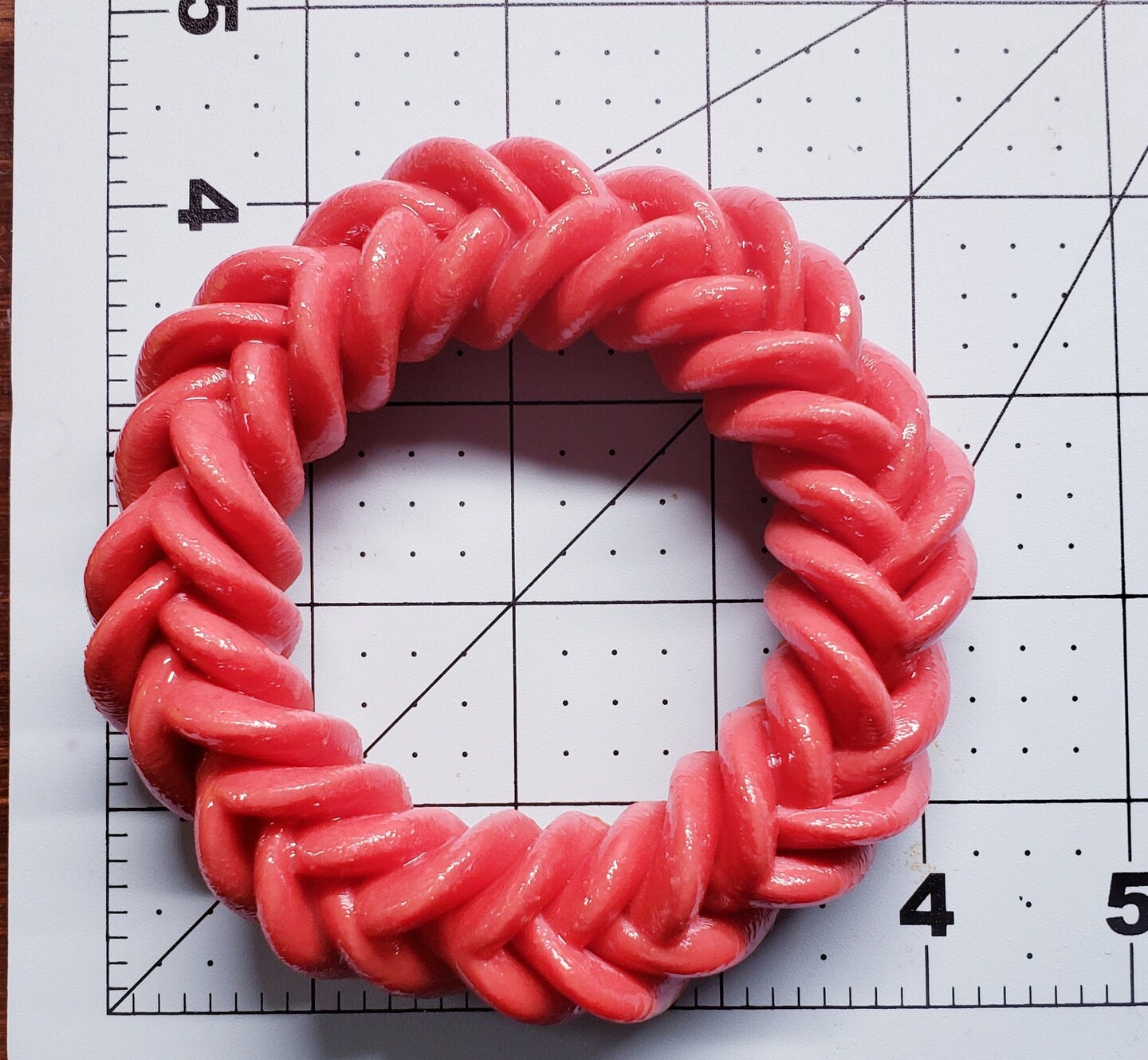 4 Inch Braided Pie Crust Topper