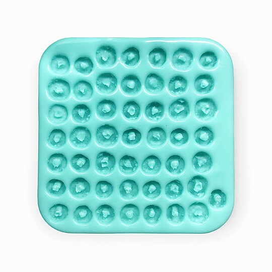 50 Pc Fruity Ring Type Cereal Silicone Mold. For Resin| Wax| Candle Embeds| Soap Silicone Mold|
