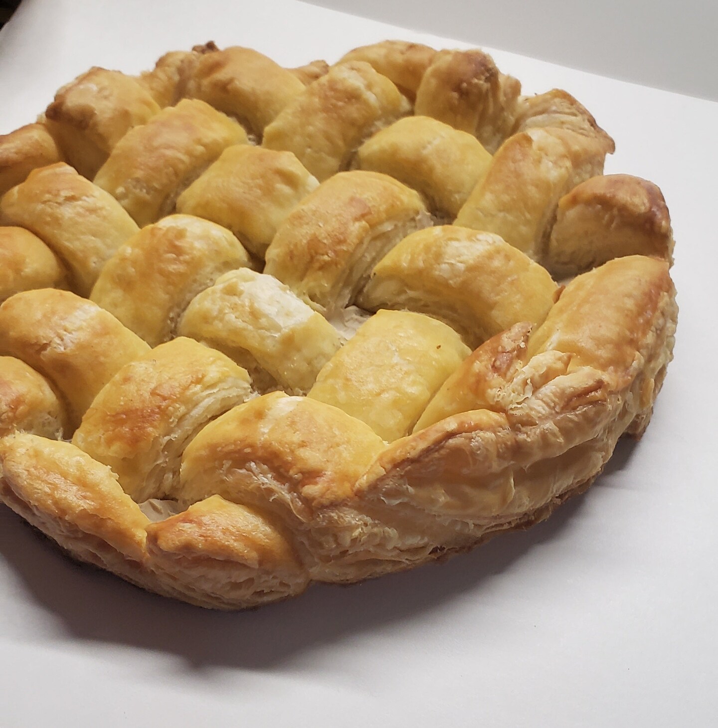 6" Lattice Pie Crust Topper| Pie Crust Shape Silicone Mold| Soap| Candle | Mold for Wax| Mold for Resin