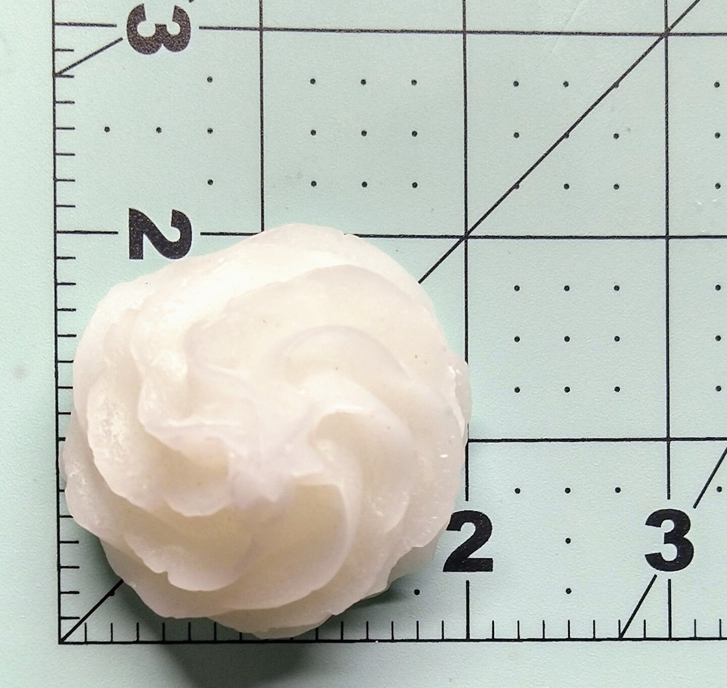 1pc Realistic Whipped Cream Dollop Silicone Mold| Food Shape Soap Mold | Whip Cream Dollop Shape Wax Candle Mold