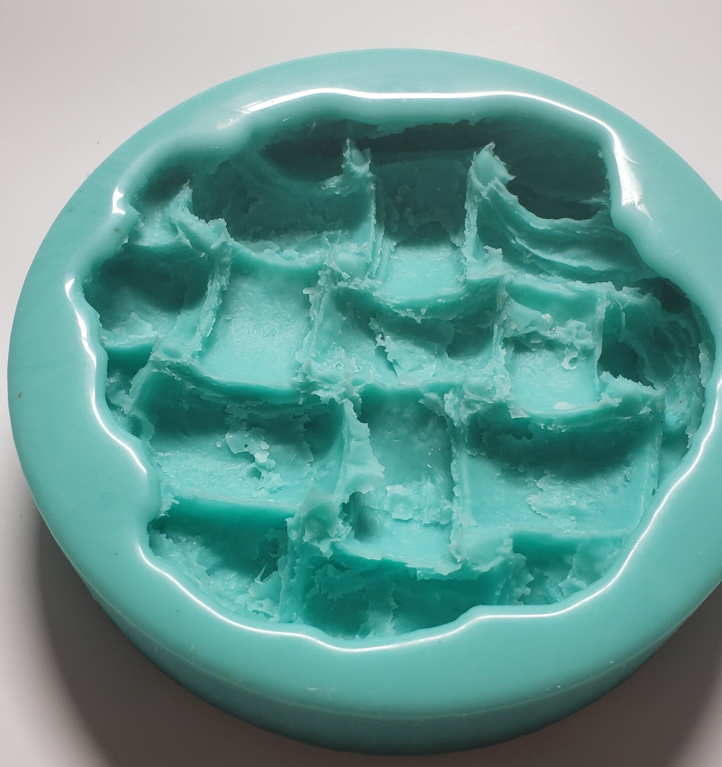 5&#x22; Lattice Pie Crust Topper| Pie Crust Shape Silicone Mold| Soap| Candle | Mold for Wax| Mold for Resin
