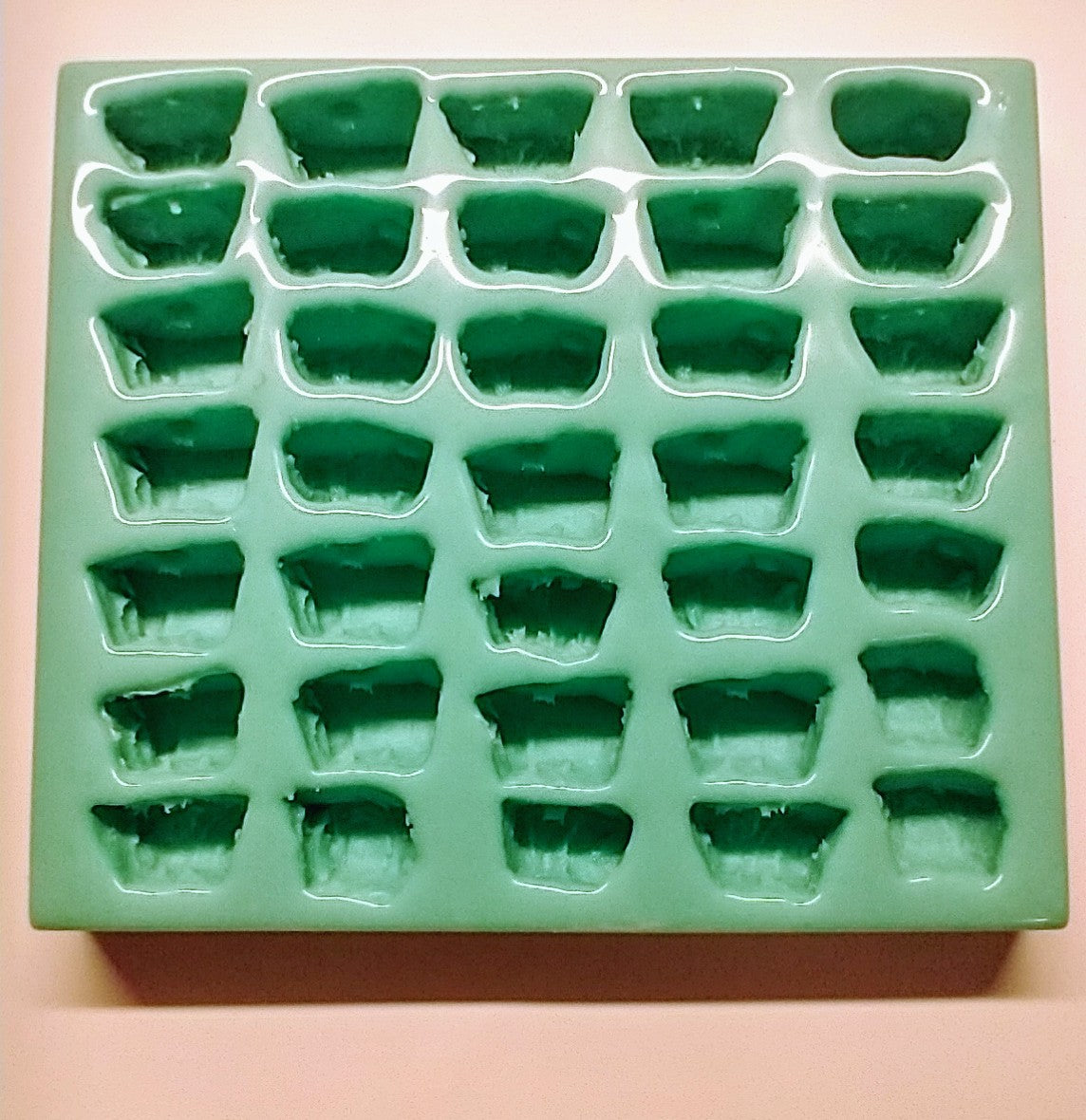 35pc Pineapple Chunks Tid Bits Silicone MEGA MOLD for Wax Melts | Candles | Resin Castings| BULK EMBEDS