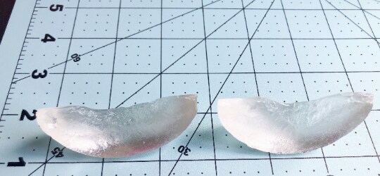 Realistic 2 peach slices +mini blueberry silicone mold + raspberry mold. Food shape Mold for candle Wax, Soap and Resin