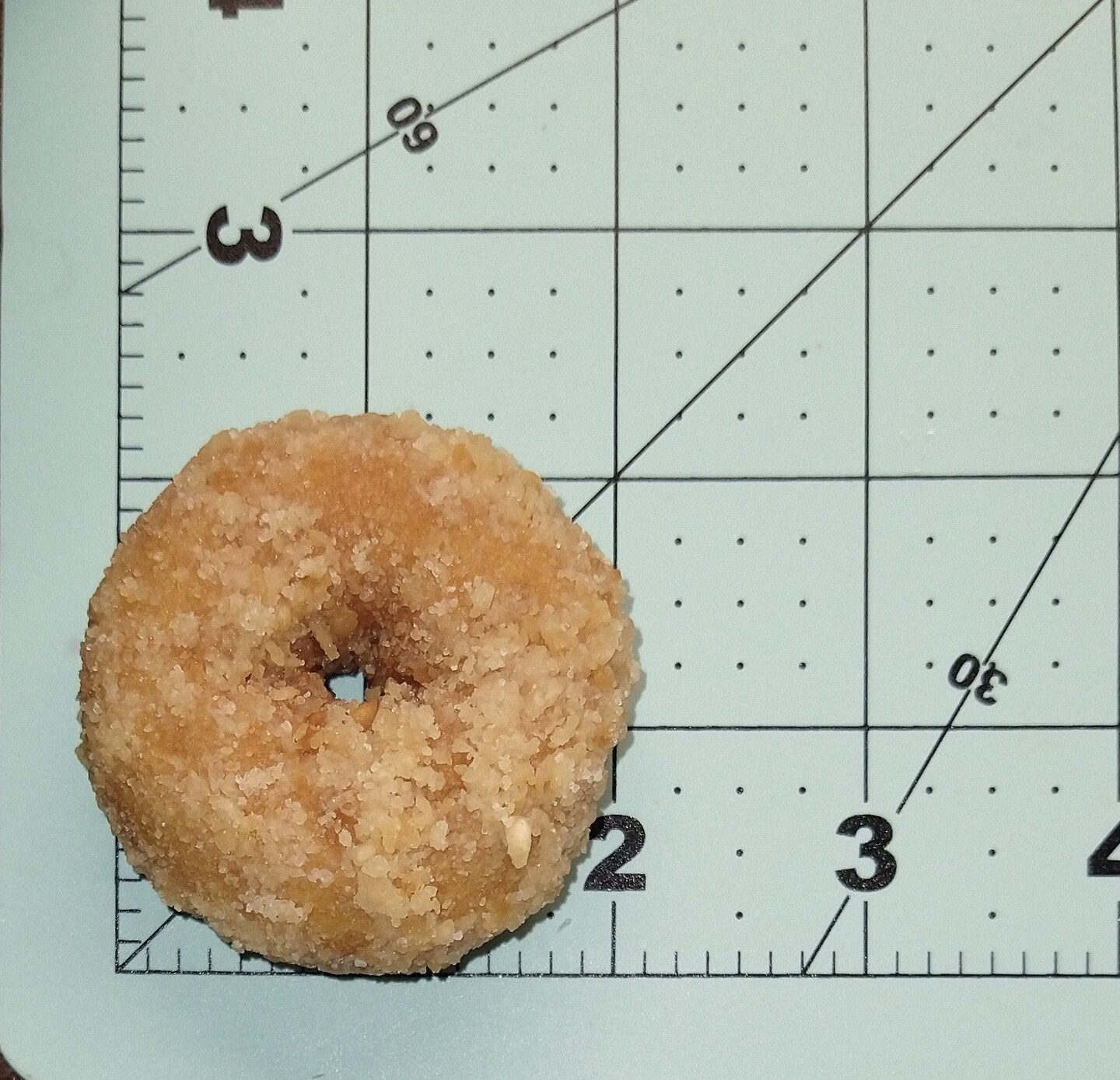 2pc Mini Crusted Doughnut Mold| Realistic Dessert Shape Silicone Mold| Soap| Candle | Mold for Wax| Mold for Resin
