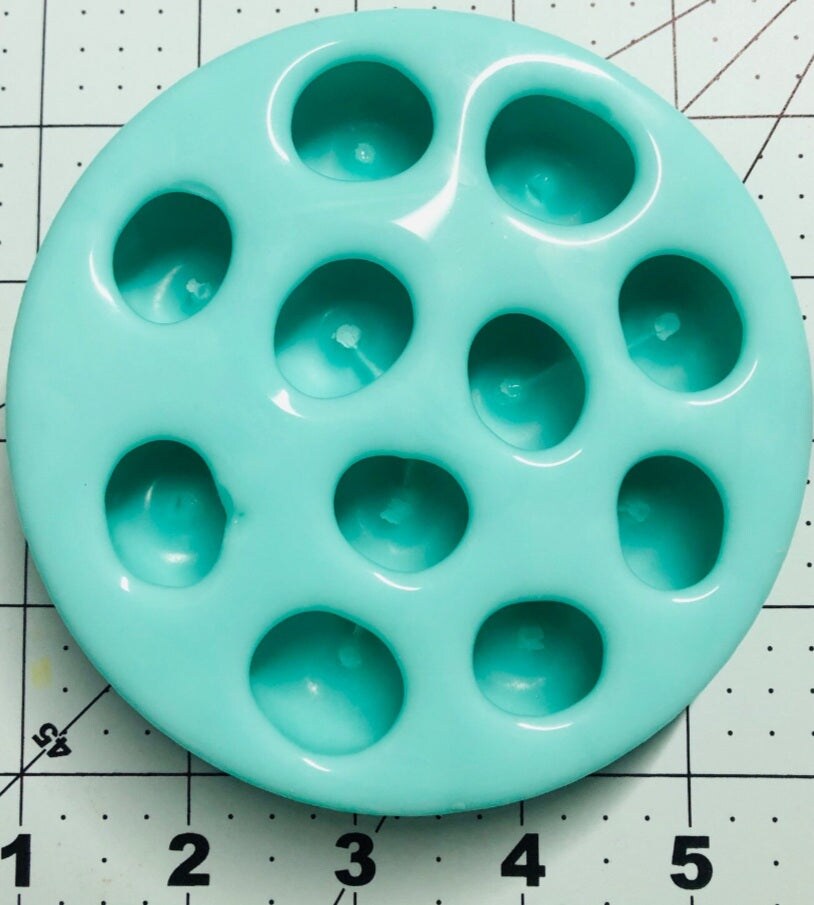11pc Cherry Silicone Mold | Realistic Food Shape Mold For Soap Embeds | Candle Embeds | Wax Melts Silicone Mold
