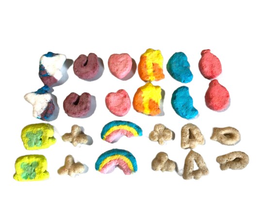 24Pc Luckie Charmin Marshmallow Cereal Type Silicone Mold. For Resin| Wax| Candle Embeds| Soap Silicone Mold|| Not Food Grade