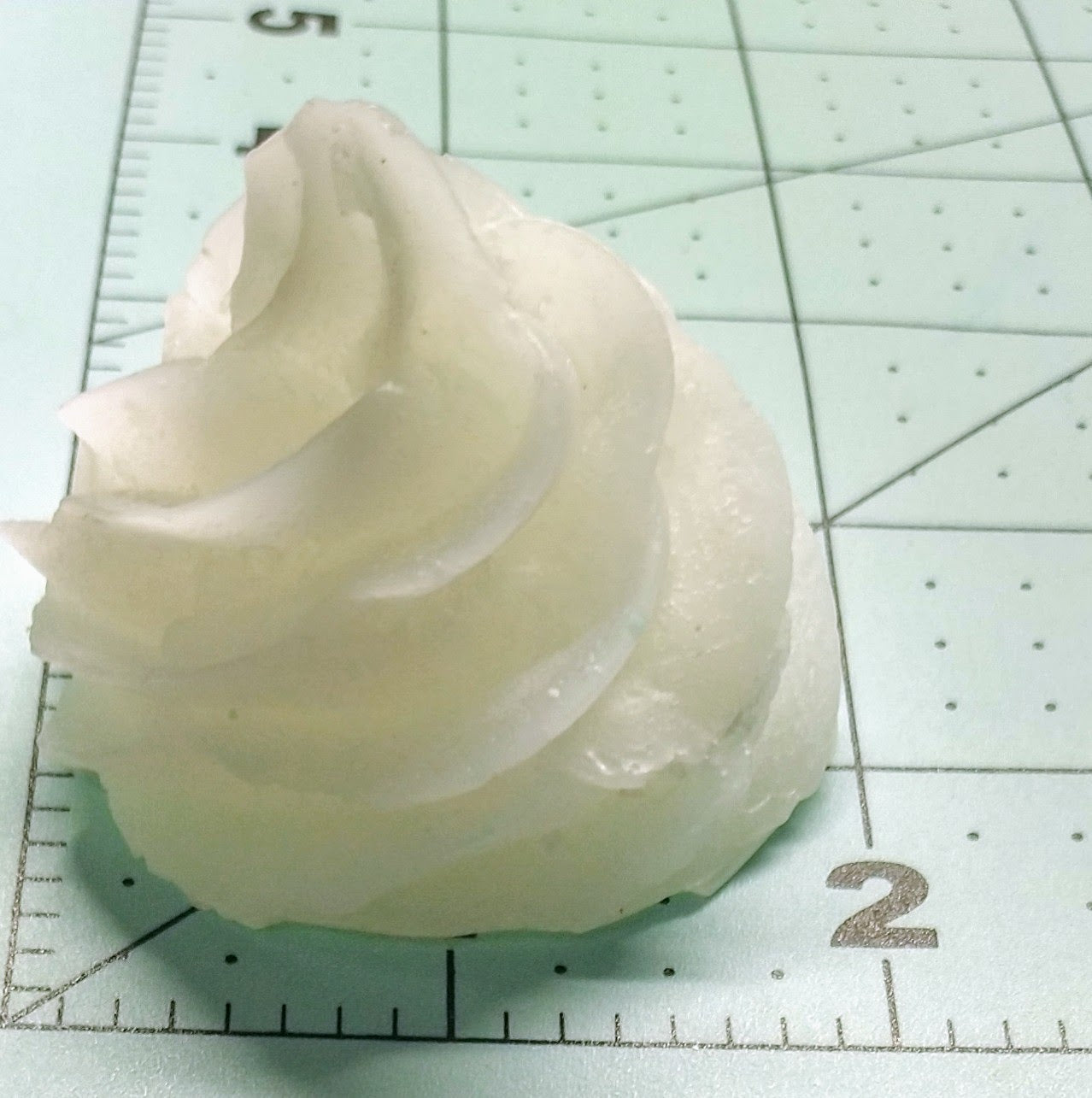 2pc Realistic Whipped Cream Dollop Silicone Mold| Food Shape Soap Mold | Whip Cream Dollop Shape Wax Candle Mold