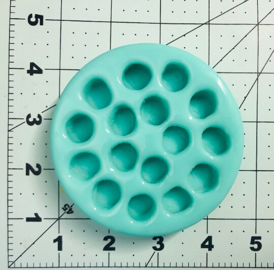  Marshmallow Silicone Mold 9 cavities Wax mold Resin mold Soap  mold Realistic Marshmallow Flexible mold NC040 : Handmade Products