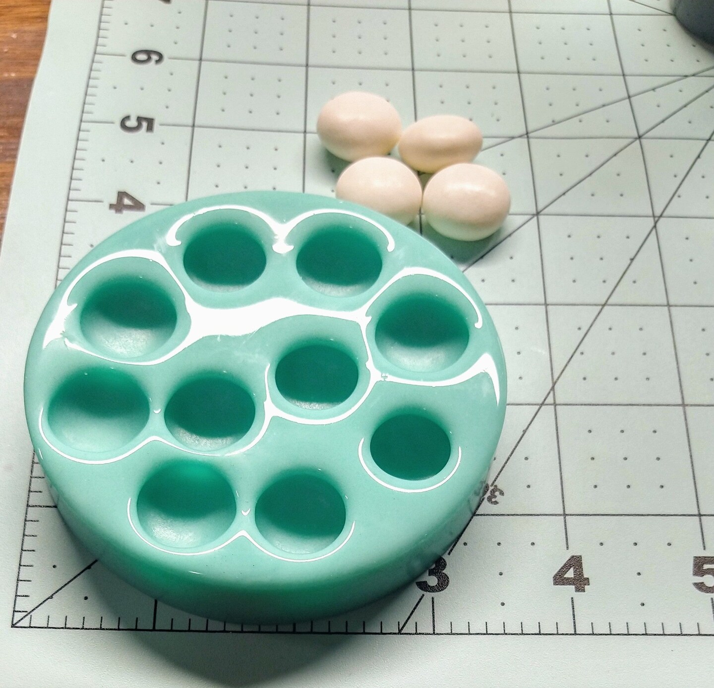 10pc Realistic Mint Candy Mento&#x27;s | Candy Shaped Silicone Mold| Soap| Candle | Mold for Wax| Mold for Resin