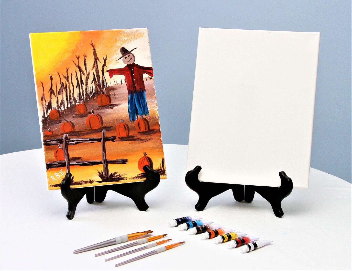 Stanley&#x27;s Pumpkin Patch Acrylic Painting Kit &#x26; Video Lesson - Paint Party - Paint At Home