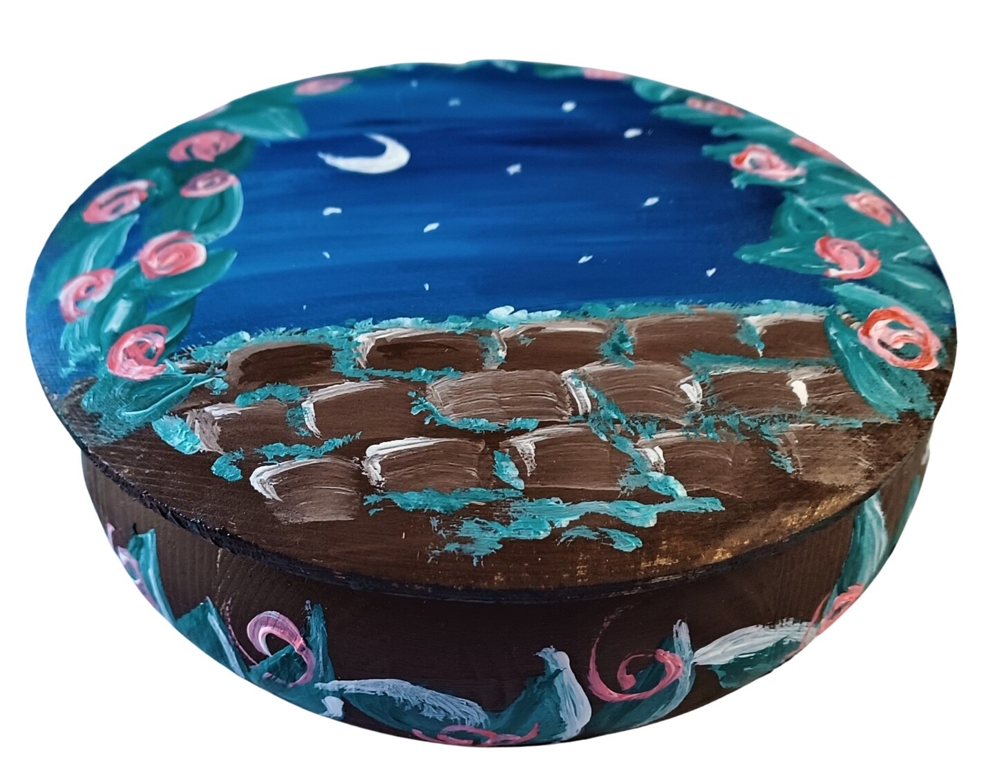 Paint Kit - Wishing You Well Tabletop Trinket Box Painting Kit & Video Lesson, Art Gift Set, DIY Craft, Beginner Painting, Paint At Home, Painting Gift Set