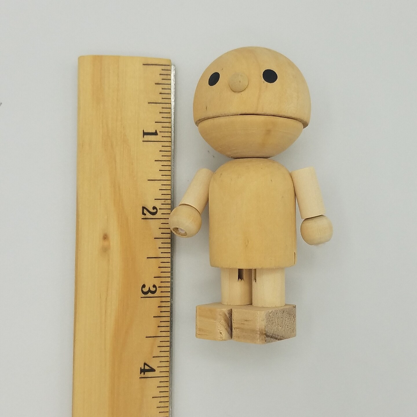 Unfinished Wood Doll, Wood Toys, Kids Craft Supplies
