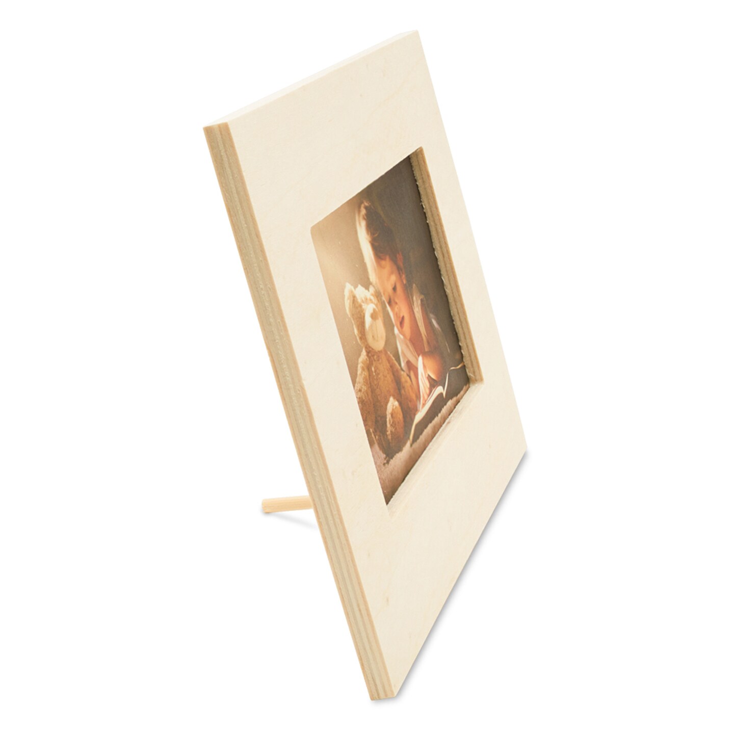 Wooden Picture Frame 6"x6" and 8"x6", Unfinished for DIY Craft and Decor | Woodpeckers
