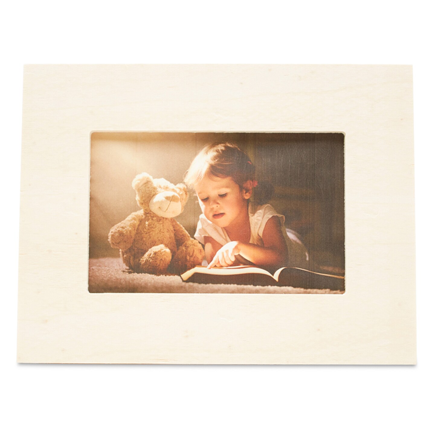 Wooden Picture Frame 6"x6" and 8"x6", Unfinished for DIY Craft and Decor | Woodpeckers