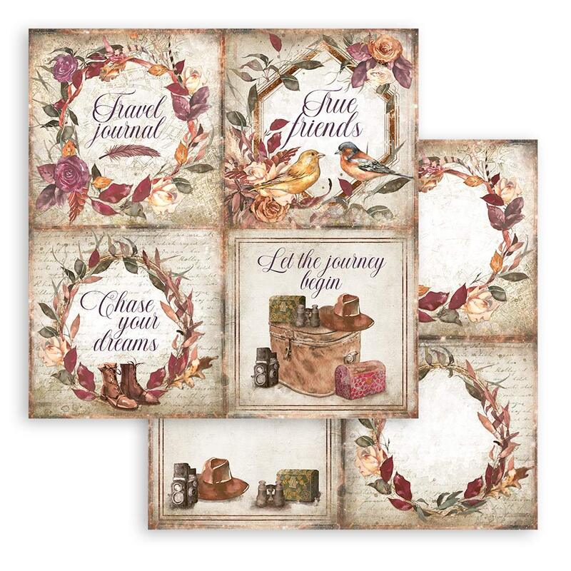 Stamperia Romantic Our Way Paper Pad 12x12