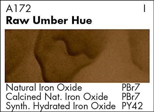 Raw Umber Hue Watercolor 7.5 ml - Grumbacher