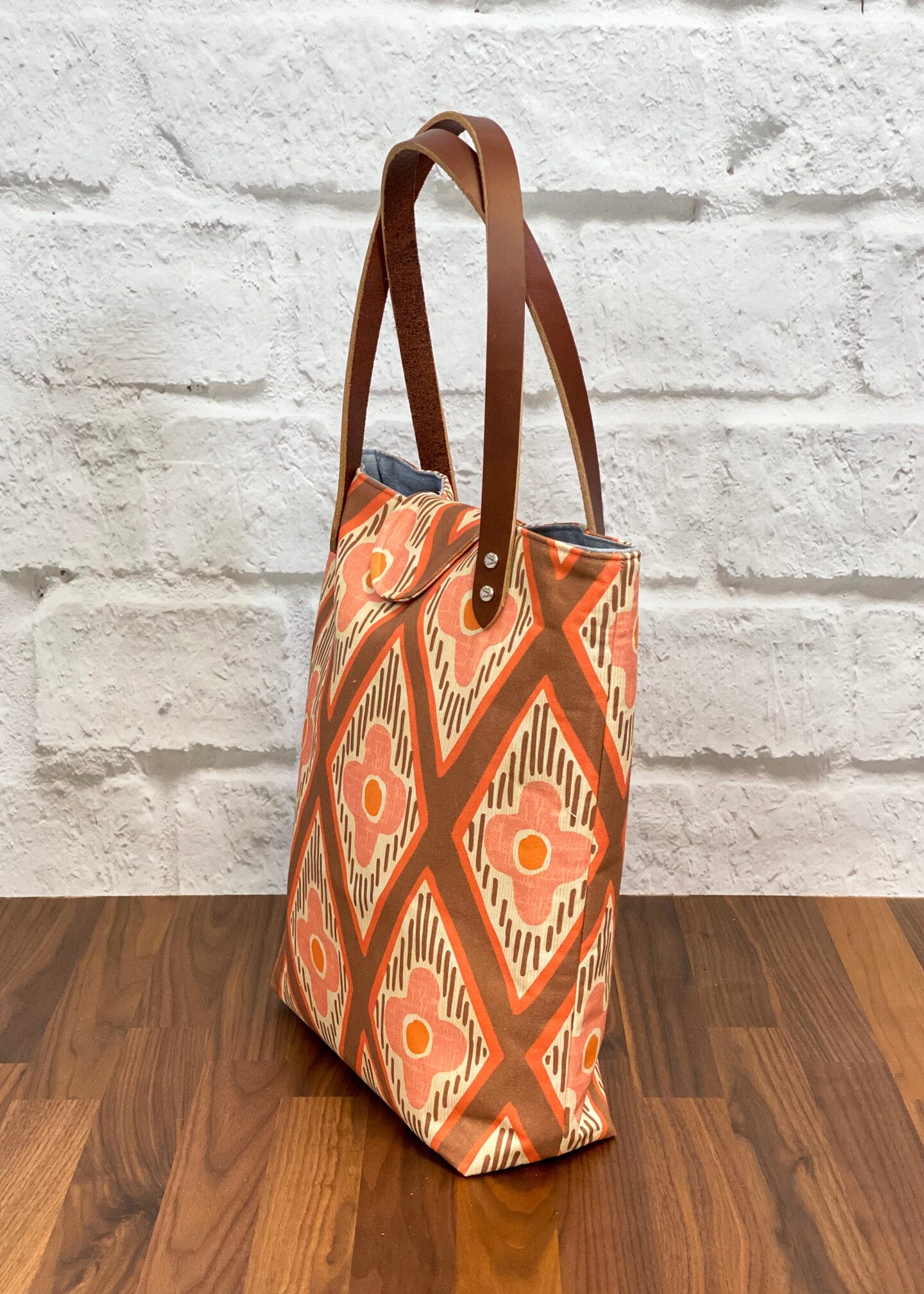 Lincoln Tote Bag Complete Kit Pacific Brown Organic Canvas Bags & Totes Michaels