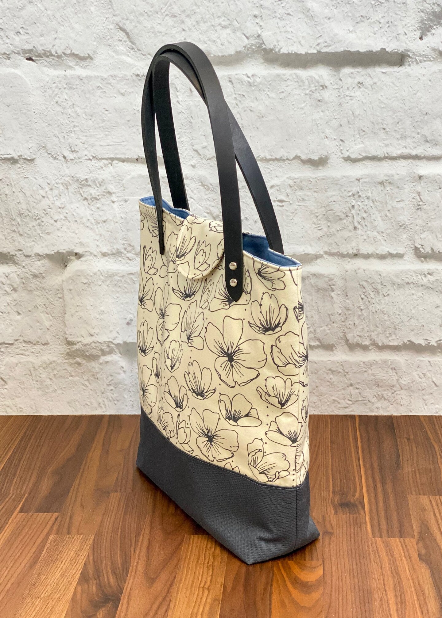 Lincoln Tote Bag Complete Kit Always Blooming Organic Canvas Bags & Totes Michaels