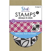 Tile Pattern Foam Stamps by Stash