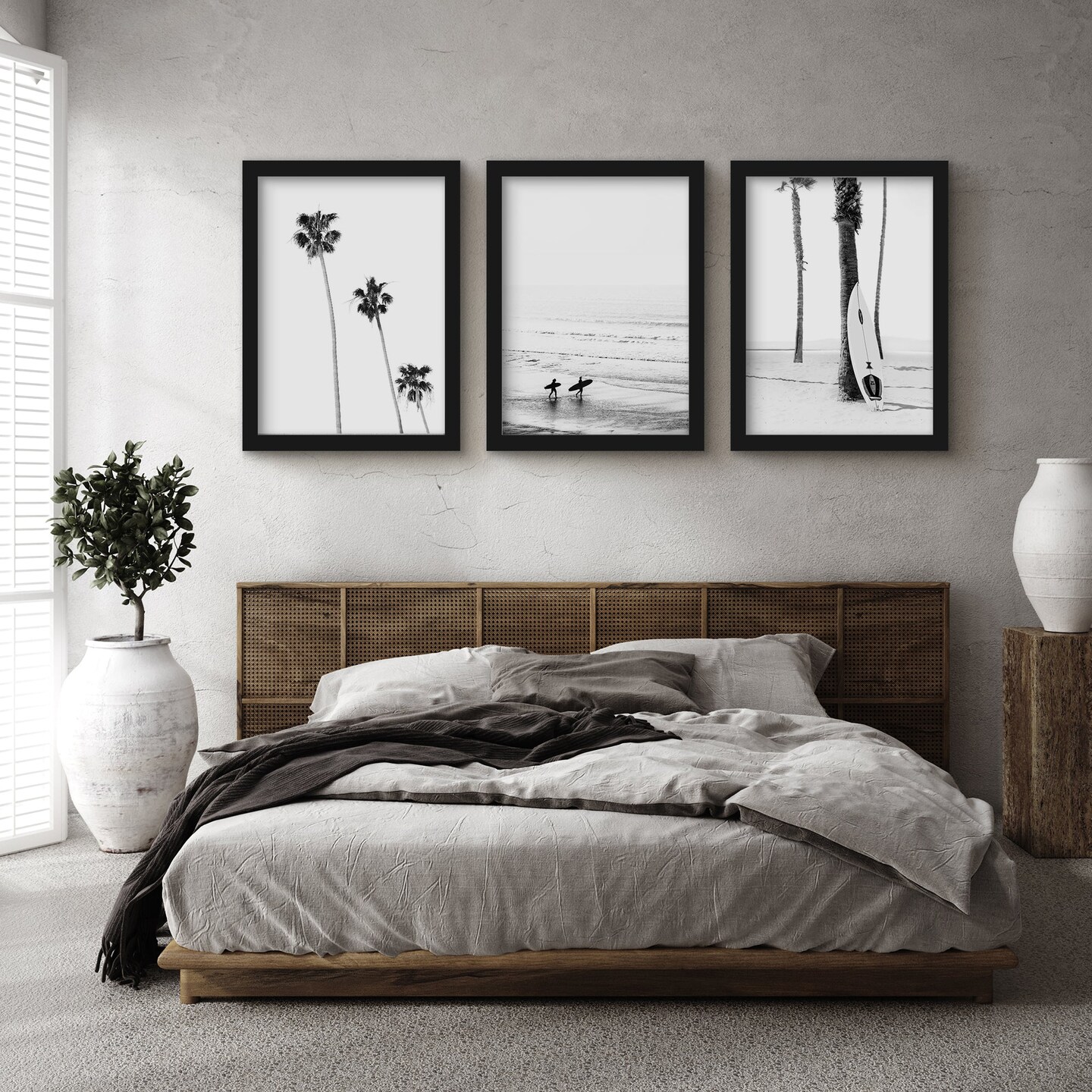 Fall Cyanotype by Nancy Green - 4 Piece Gallery Framed Print Art Set