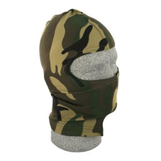 Zan Headgear WBN118 Balaclava Nylon Woodland Camouflage Bandanas