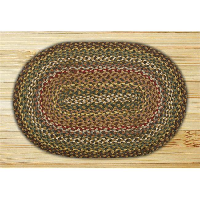 Capitol Earth Rugs 13051 FirIvory Jute Braided Rug Rugs & Mats