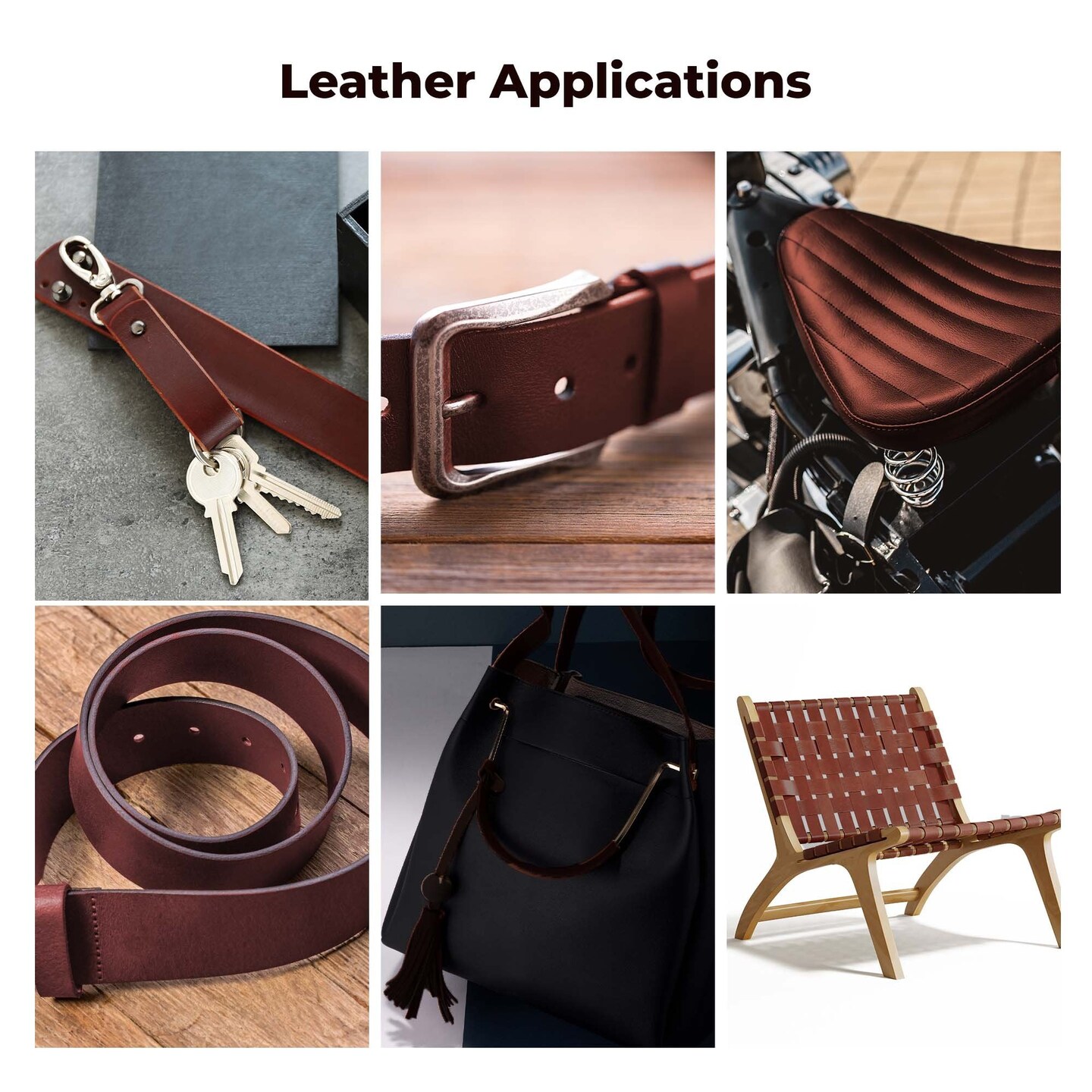 ELW Vegetable Tanned 89 oz. (3.23.6mm) Straps, Belts, Strips Length