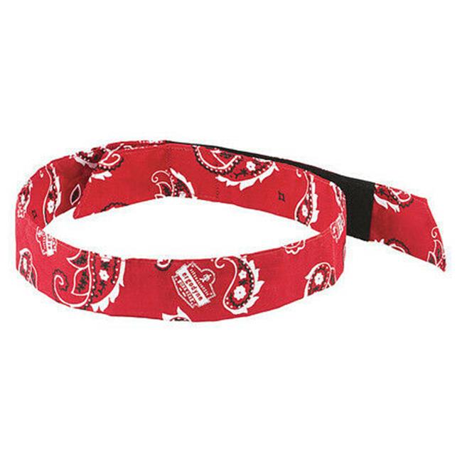 ChillIts 12315 Evaporative Cooling Bandana, Red Western Bandanas