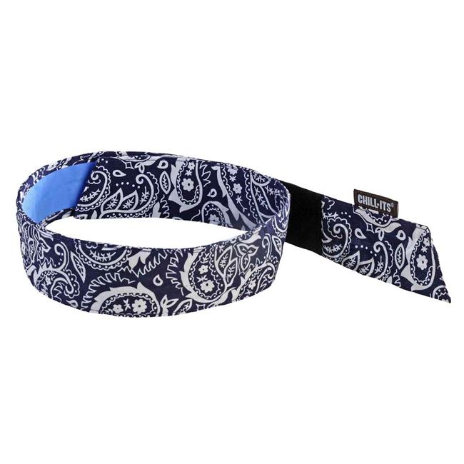 ChillIts 12574 Evaporative Bandana with Cooling Towel, Navy Western Bandanas Michaels
