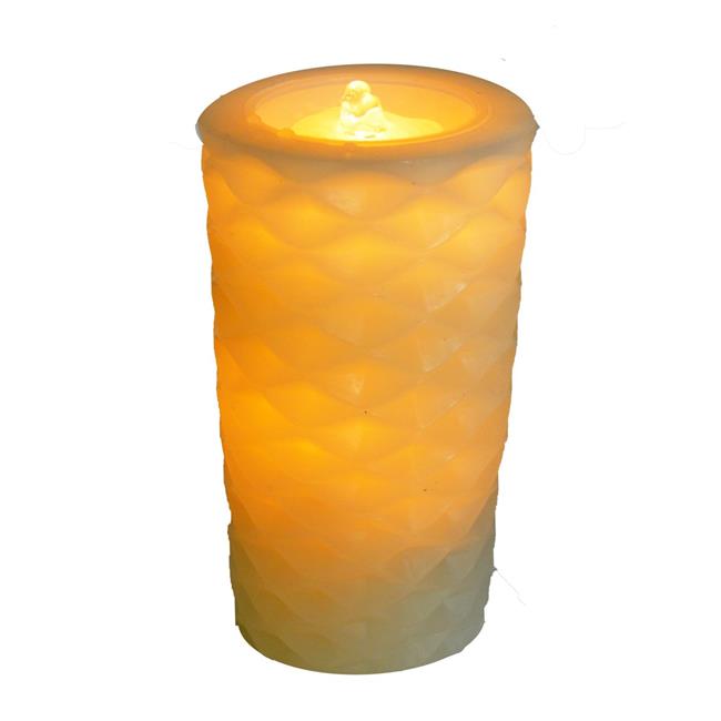 Gift Essentials GECF003 LED Diamond Wax Candle Fountain Taper Holders