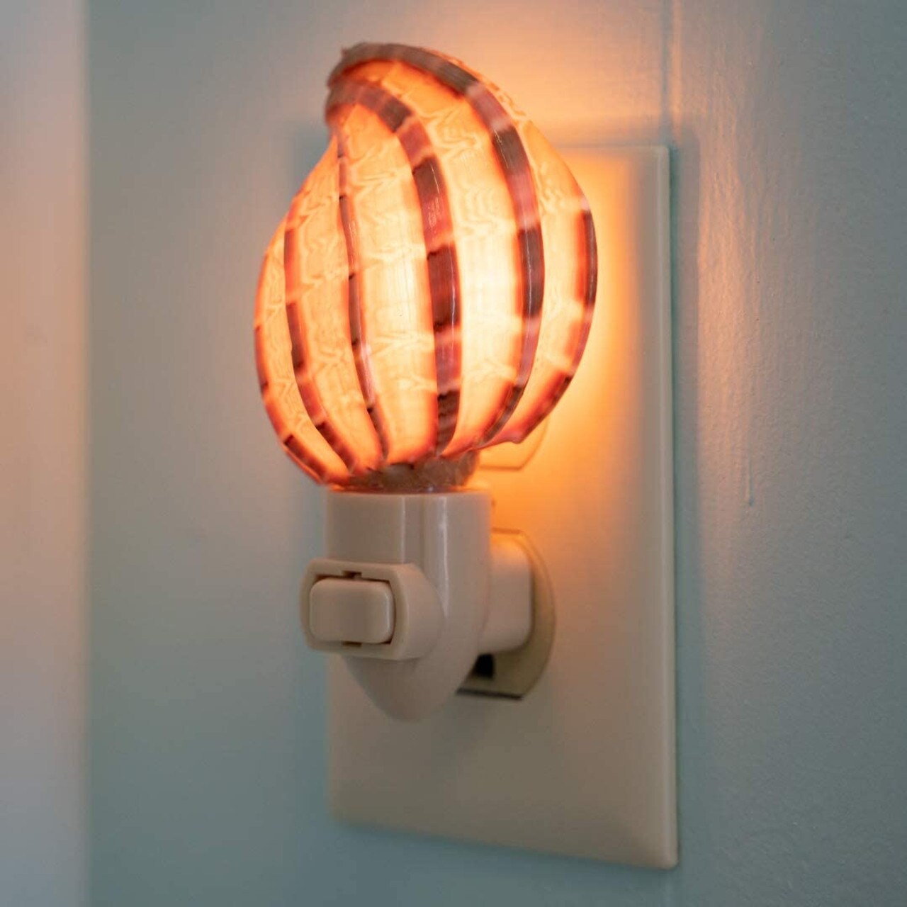Seashell Night Light 1 pc Harpa Seashell Plug in Night Light Night