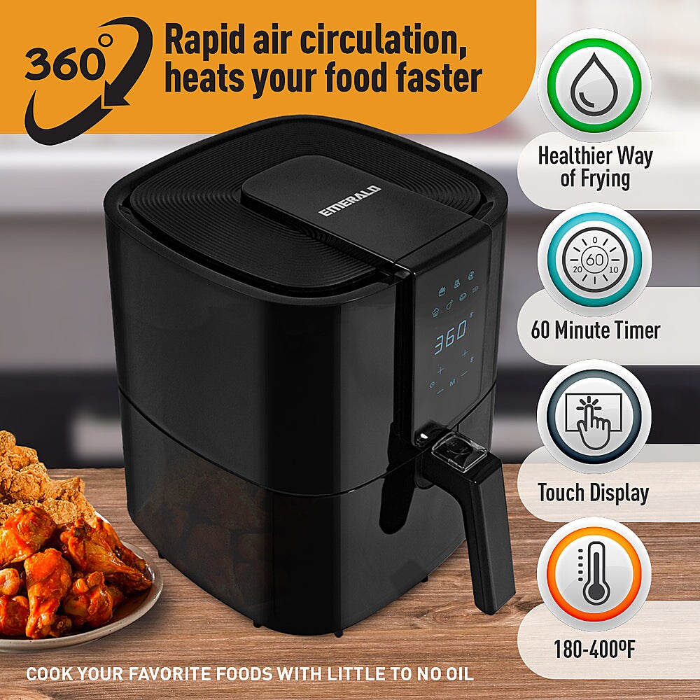 Emerald® Digital Air Fryer - 5.2 liter at Menards®