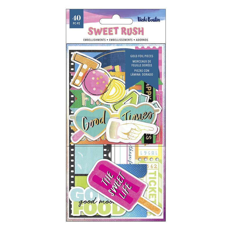 Sweet Rush Journaling Ephemera - Vicki Boutin