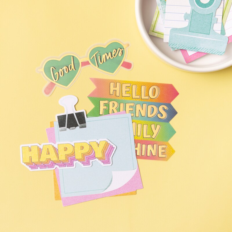 Sweet Rush Journaling Ephemera - Vicki Boutin