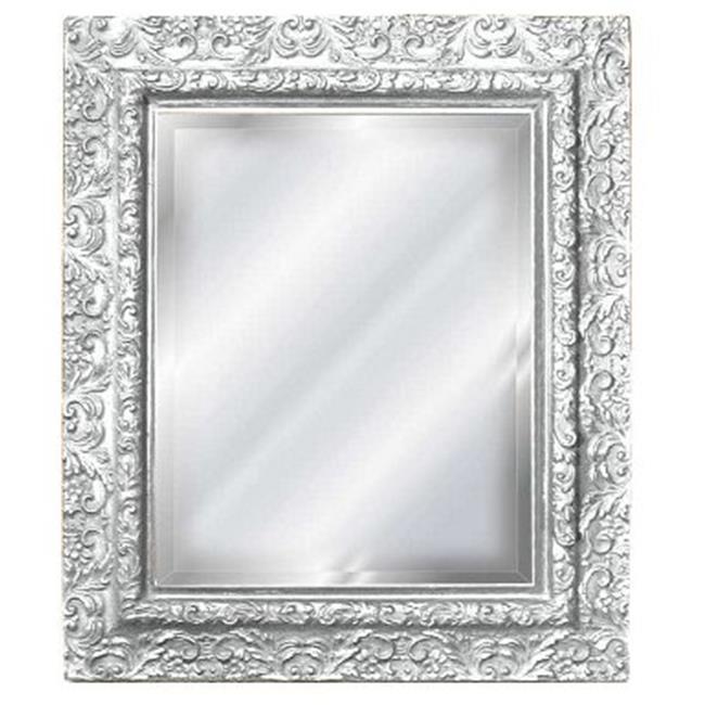 Hickory Manor HM4028-2126 Inset 2126 Chalk White Decorative Mirror ...