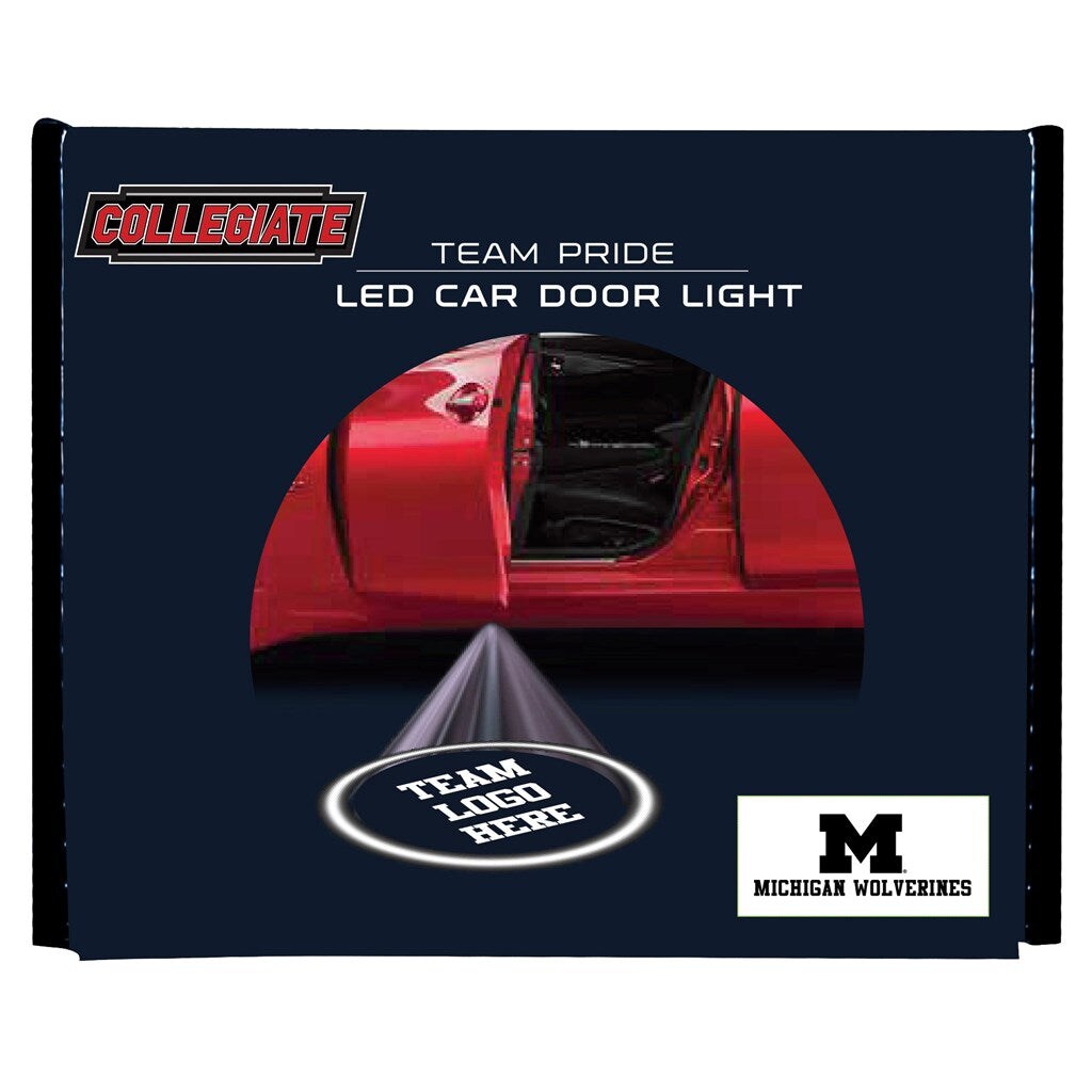 COLLEGIATE MICHIGAN WOLVERINES LED CAR DOOR LIGHT Michaels