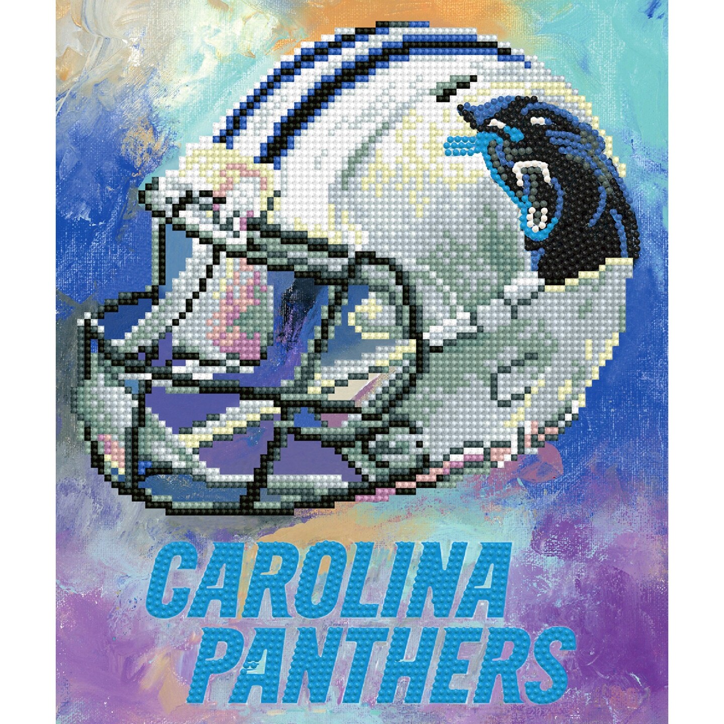 NFL CAROLINA PANTHERS DIAMOND ART CRAFT KIT