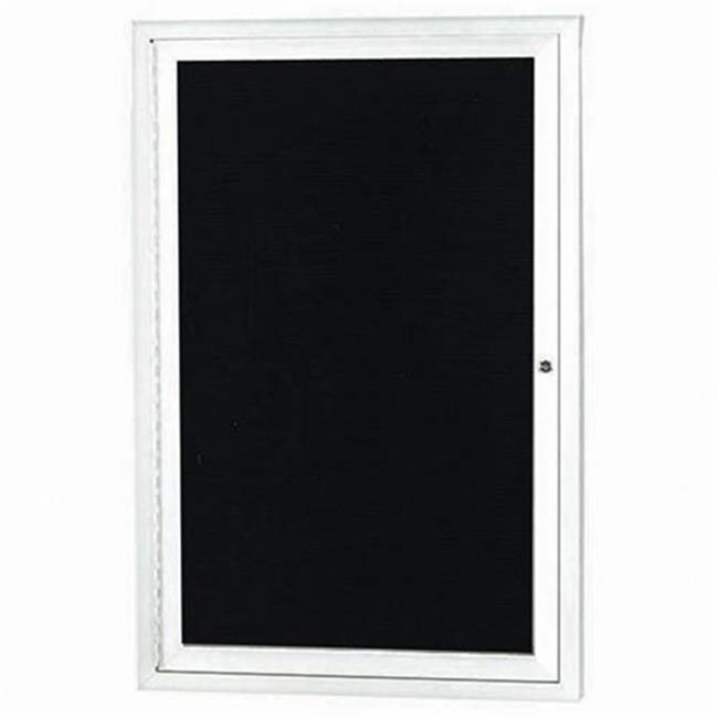 Aarco Products ADC3624IW 1-Door Illuminated Enclosed Directory Cabinet ...