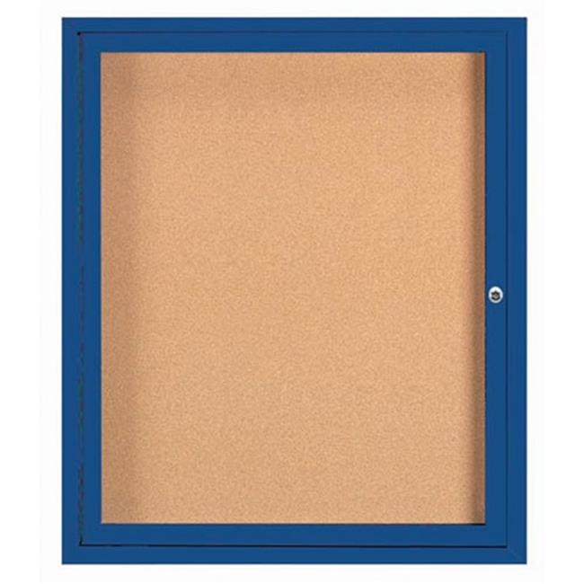 Aarco Products DCC3630RIB 1Door Illuminated Enclosed Bulletin Board