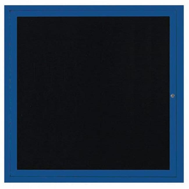 Aarco Products ADC3636B Enclosed Directory Board - Blue | Office ...