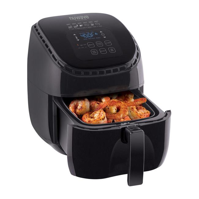 Nuwave 6575260 3 qt. Brio Electric Digital Air Fryer, Black Small