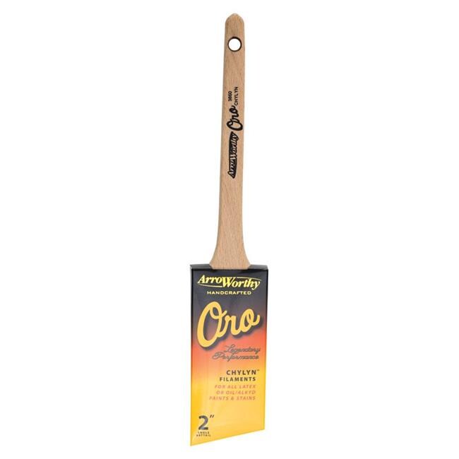 Arroworthy 1902220 Oro 2 in. Angle Chylyn Paint Brush Paint Brushes