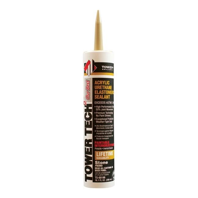 Tower Sealants 1800960 Tower Tech 2 Stone Acrylic Urethane Sealant, 10.