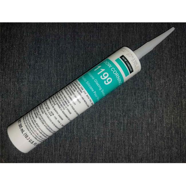 Dow Corning 5002891 10.3 oz Clear Silicone Window Glazing Sealant