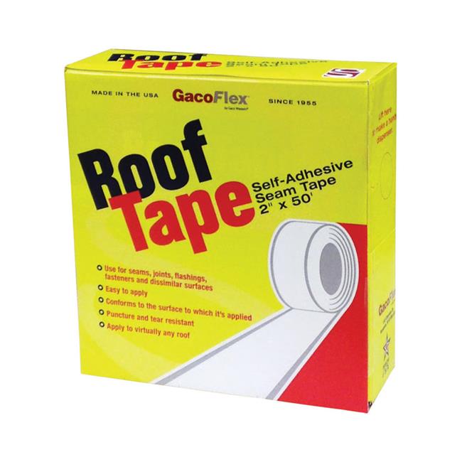 Gaco Western 1765205 RoofTape White Butyls & EPDM rubber Roof Tape, 43. ...