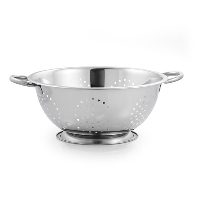 McSunley 6018296 11 x 13.5 in. Stainless Steel Deep Design Colander ...