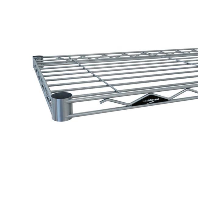 InterMetro 5675509 48 x 18 in. Steel OpenWire Shelf, Chrome