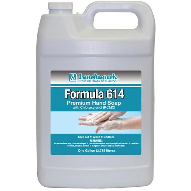 Lundmark 9058915 1 gal Formula 614 Unscented Scent Liquid Hand Refill